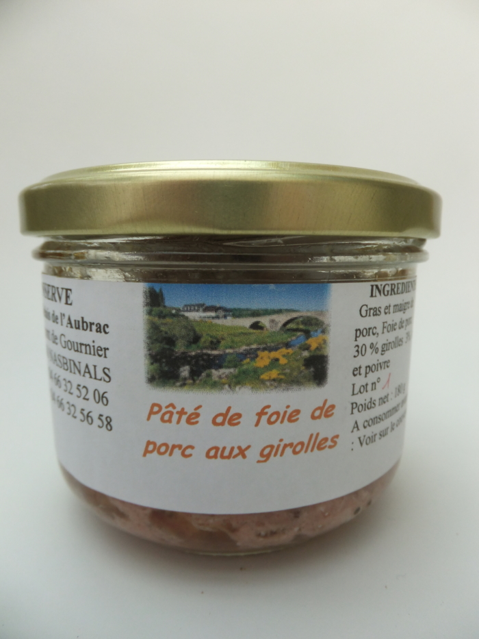 Pâté de foie de porc aux girolles