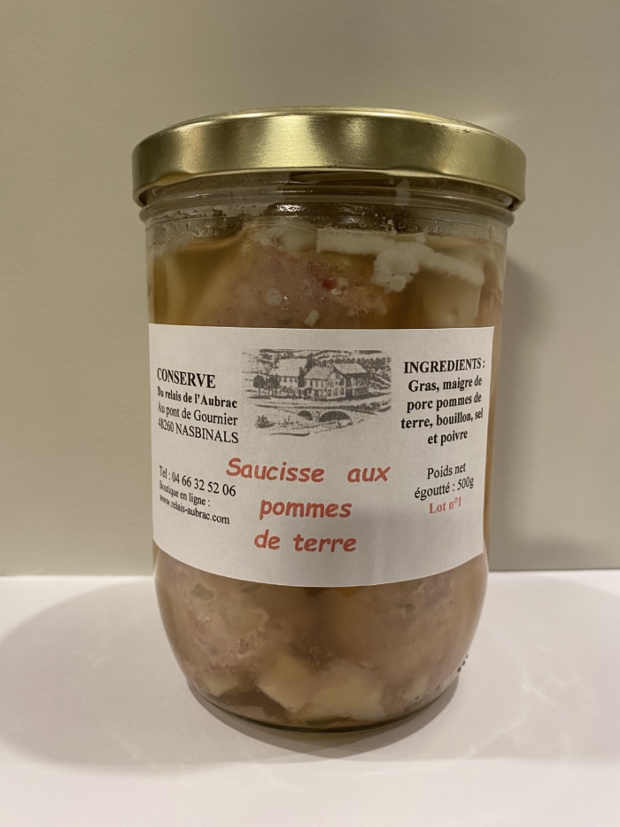 Saucisse aux pommes de terre